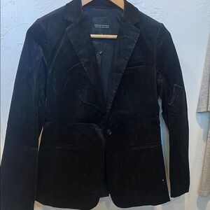 Banana Republic Midnight Velvet Jacket